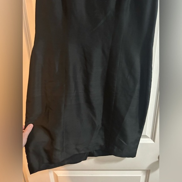 Hugo Buscati dress silk size‎ 14 black - Picture 7 of 8